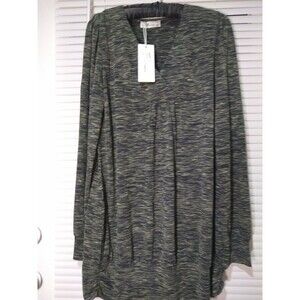 FINICE Women's  Green Long Sleevee  Blouse Size XL (514) NEW